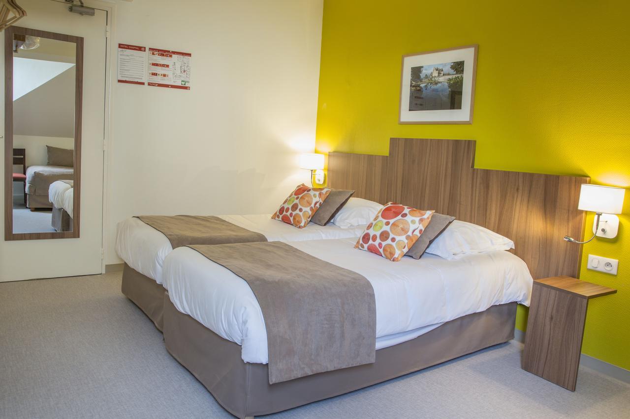 Logis Hotel Chaptal, Amboise Bagian luar foto